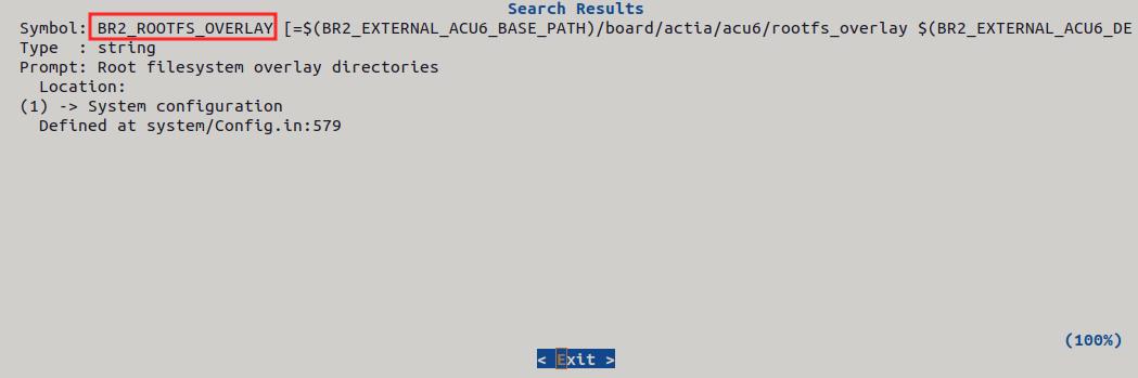 ROOTFS Search